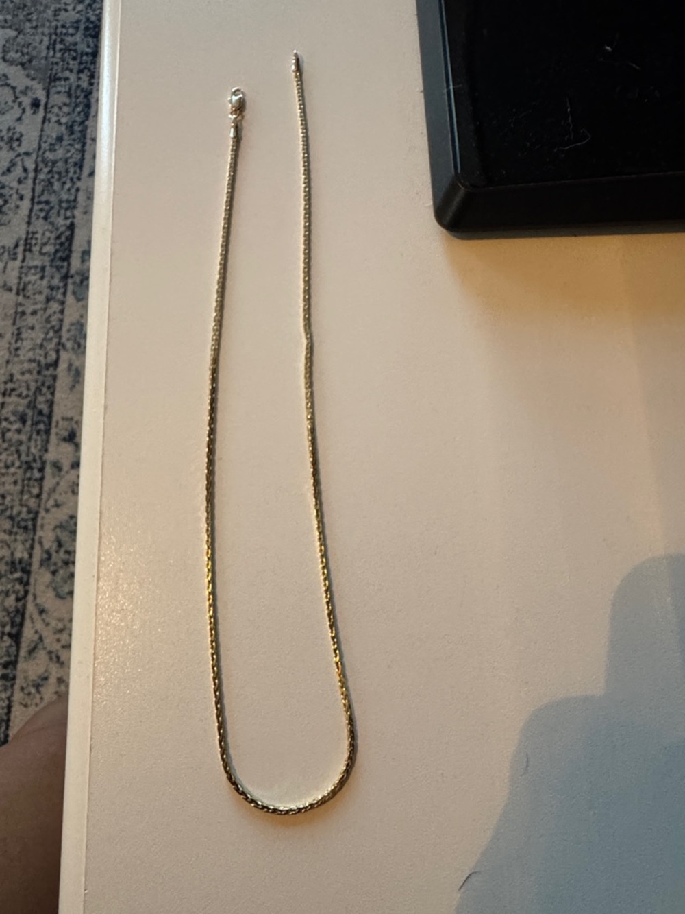 Sterling Gold-Tone Snake Chain Necklace - Elegant Women Jewelry